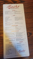 Mucho Taqueria menu