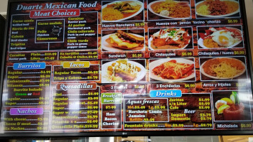 Duarte Mexican Food food