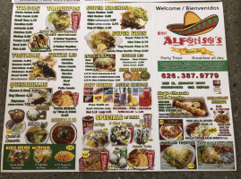 Don Alfonso's Mexican Food food