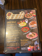 Birrieria El Tijuanazo menu