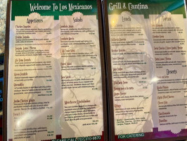 Los Mexicanos menu