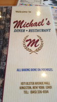 Michael's Diner menu