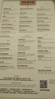 Nuovo Chicago menu