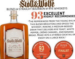 Stoll And Wolfe Distillery food