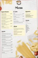 Tops Pizza Pasta menu