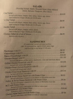 The County Seat Country Cooking Cafe menu
