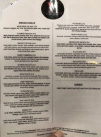 M Sushi Bistro menu