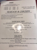 Kc's Farmhouse menu