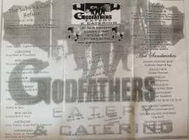 The Godfather's Eatery menu