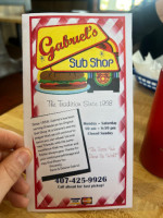 Gabriel's Submarine Sandwich Shop food