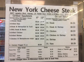 New York Cheese Steak Seafood food