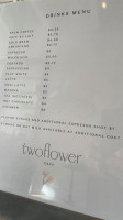 Twoflower Great Barrington menu