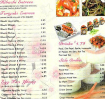 Nikki Asian Bistro menu