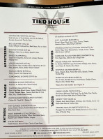 Tied House menu