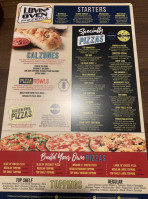 The Lovin' Oven Pizzeria menu