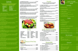 Saladfarm Sherman Oaks Galleria menu