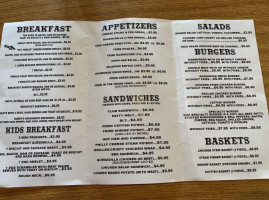 Wild Bill's Grill menu