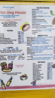 Hot Dog House menu