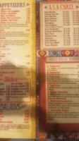 Jalisco menu