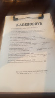 Karenderya menu