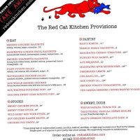 The Red Cat Kitchen menu