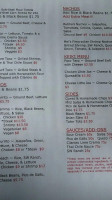Kai Joe's menu