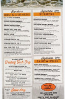 Boondocks Bbq Burgers And Brews menu