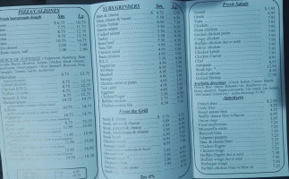 Oakland House Of Pizza menu