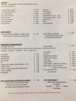 Country Kettle Cafe menu