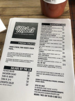 Mike's Pasta Sandwich Shoppe menu