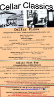 Cellar Pub & Grill menu