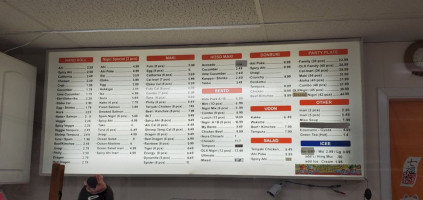 Sushiman menu