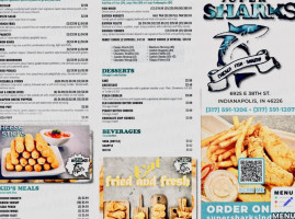 Super Sharks Fish Chicken menu