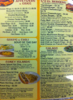 Freedom Coney Island menu