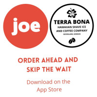Terra Bona Hawaiian Shave Ice And Coffee Company menu