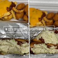 City Of Legends Sports Grill food