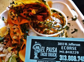 El Paisa Taco Truck food