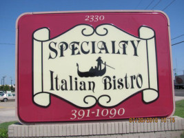 Specialty Italian Bistro outside