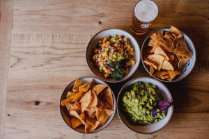 Worthy Taps Tacos food