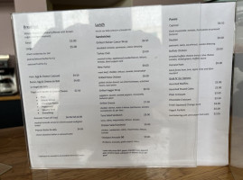 Standard Cafe menu