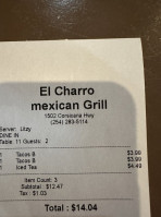 El Charro Mexican Restaurant Bar Grill inside