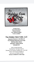 The Hidden Gem Cafe Llc inside