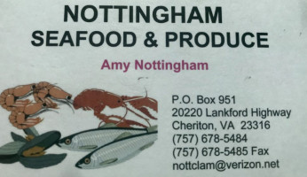 Nottingham Clams Seafood food