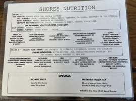 Shores Nutrition food