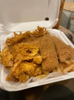 Sc Fried Seafood Chicken inside