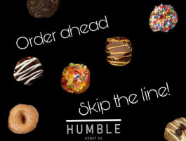 Humble Donut Co. food