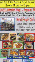Bald Eagle Cafe Food Truck food