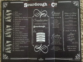 Sourdough Co. Auburn menu