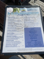 Sandbar Grill menu