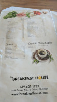 The Breakfast House menu